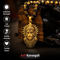 Gold Plated Bajrangbali Karungali Necklace