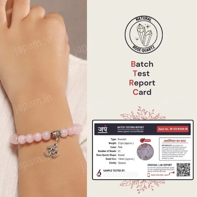 Rose Quartz Om Band