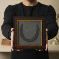 Horse Shoe Pyrite Frame for Vaastu